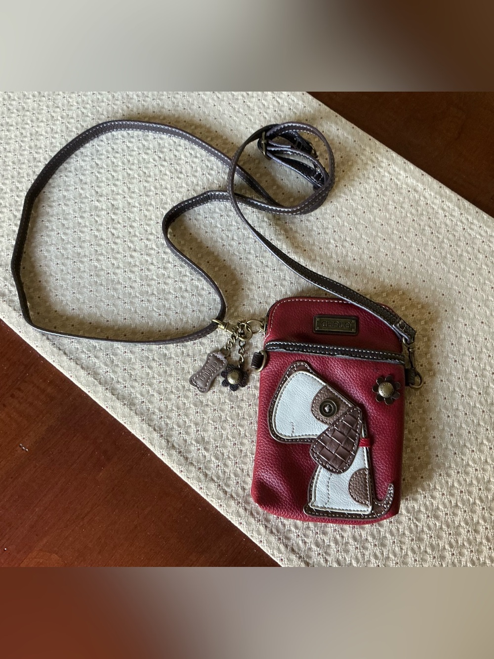 CHALA Toffy Dog Cell Phone Crossbody Purse